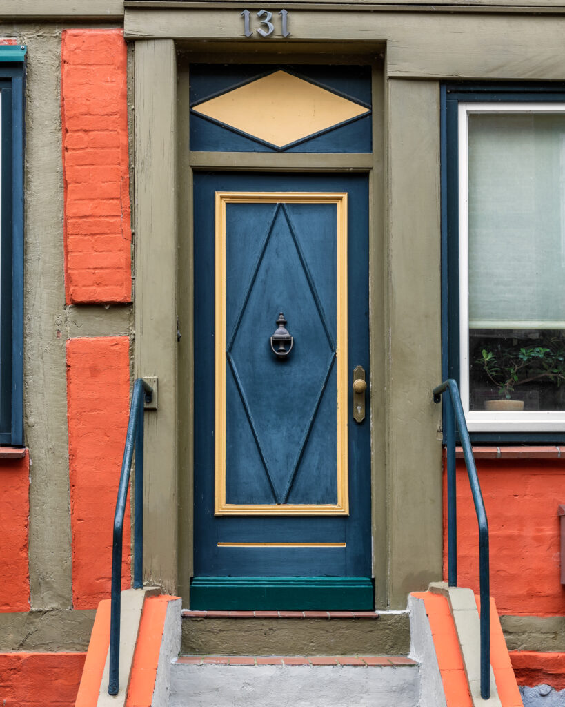 colorful front door replacement